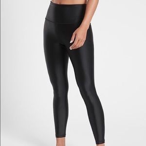 Athleta elation shine tight legging black xs excellent used condition
